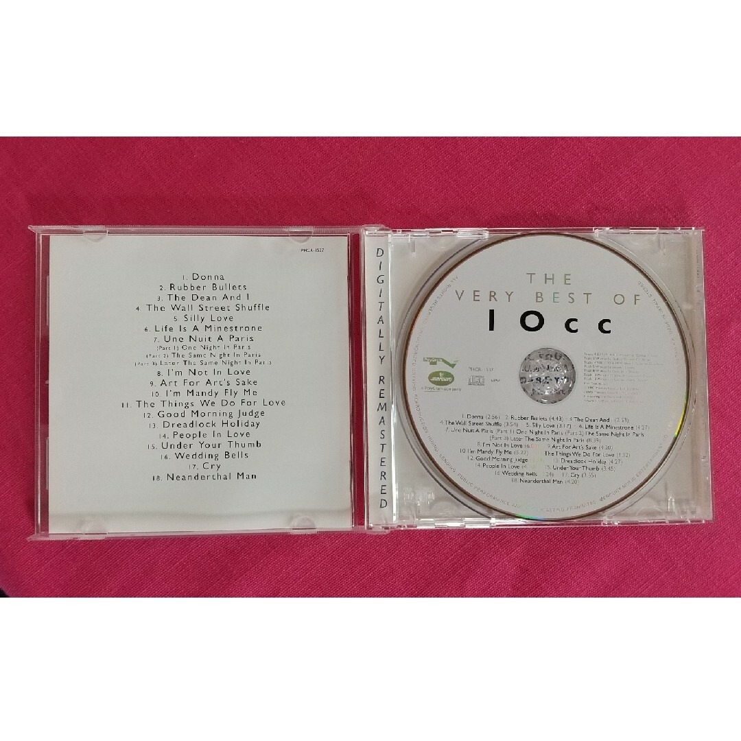 ベスト・オブ・10cc〜ヒストリカル・ヴァージョン エンタメ/ホビーのCD(ポップス/ロック(洋楽))の商品写真