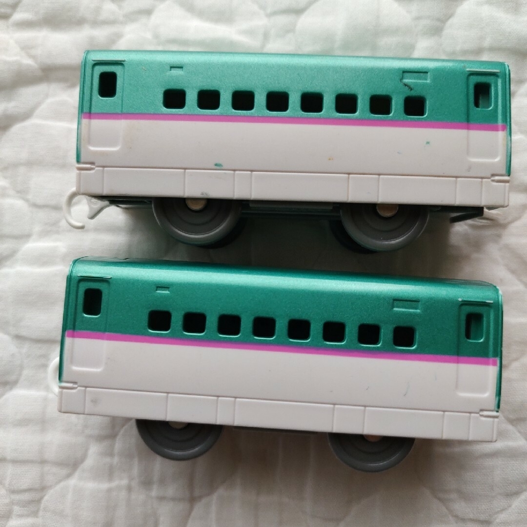 Takara Tomy(タカラトミー)のはやぶさ　中間車セット キッズ/ベビー/マタニティのおもちゃ(電車のおもちゃ/車)の商品写真