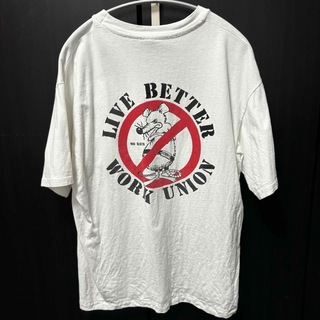 ヘインズ(Hanes)の80s ポケT USA製 XL Hanes BEEFY 白 ポケット(Tシャツ/カットソー(半袖/袖なし))