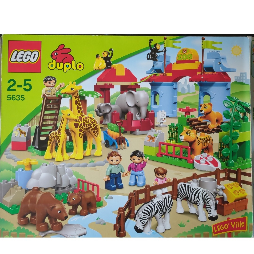 Lego(レゴ)のレゴデュプロ　みんなの動物園 エンタメ/ホビーのおもちゃ/ぬいぐるみ(その他)の商品写真