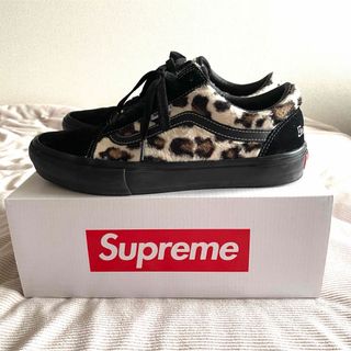 Supreme - SUPREME / vans leopard skate old skool