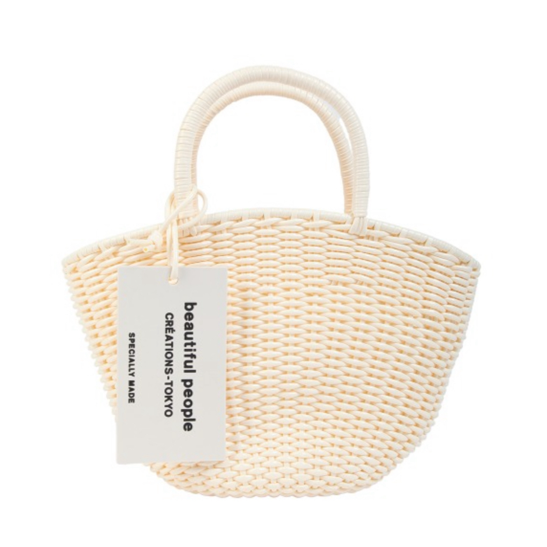 beautiful people(ビューティフルピープル)の＜beautiful people＞ tube knitting basket レディースのバッグ(かごバッグ/ストローバッグ)の商品写真