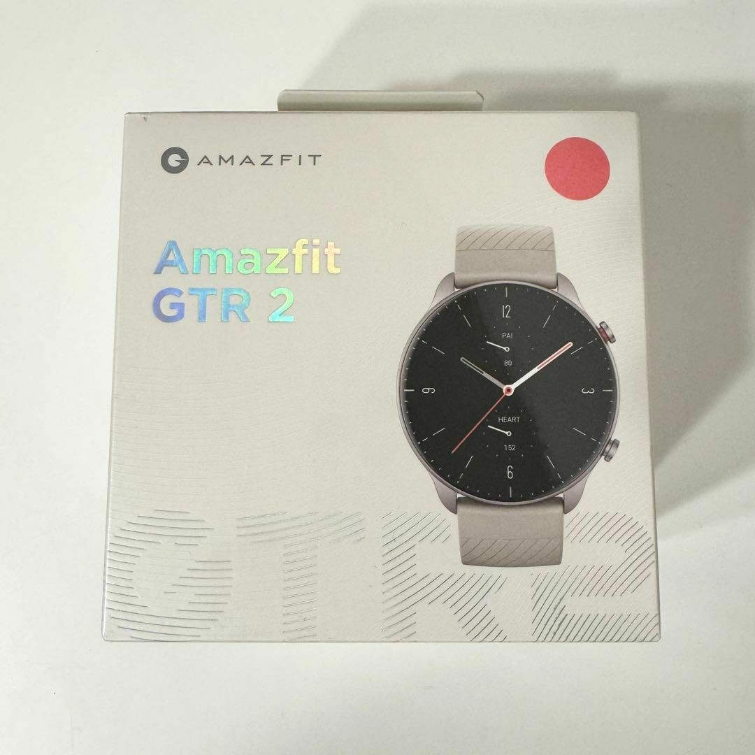 Amazfit(アマズフィット)の【新品】 Amazfit GTR 2 ライトニンググレー スマートウォッチ メンズの時計(腕時計(デジタル))の商品写真