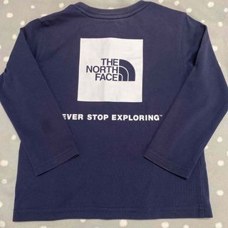 ザノースフェイス(THE NORTH FACE)のノースフェイスキッズ　スクエアロゴ　ロンT 100(Tシャツ/カットソー)