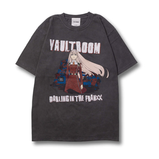 002 TEE CHARCOAL DARLING in the FRANXX(Tシャツ/カットソー(半袖/袖なし))