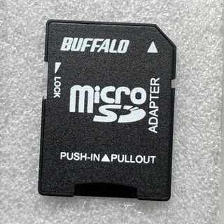 バッファロー(Buffalo)のマイクロSDカード　アダプターのみ(PC周辺機器)