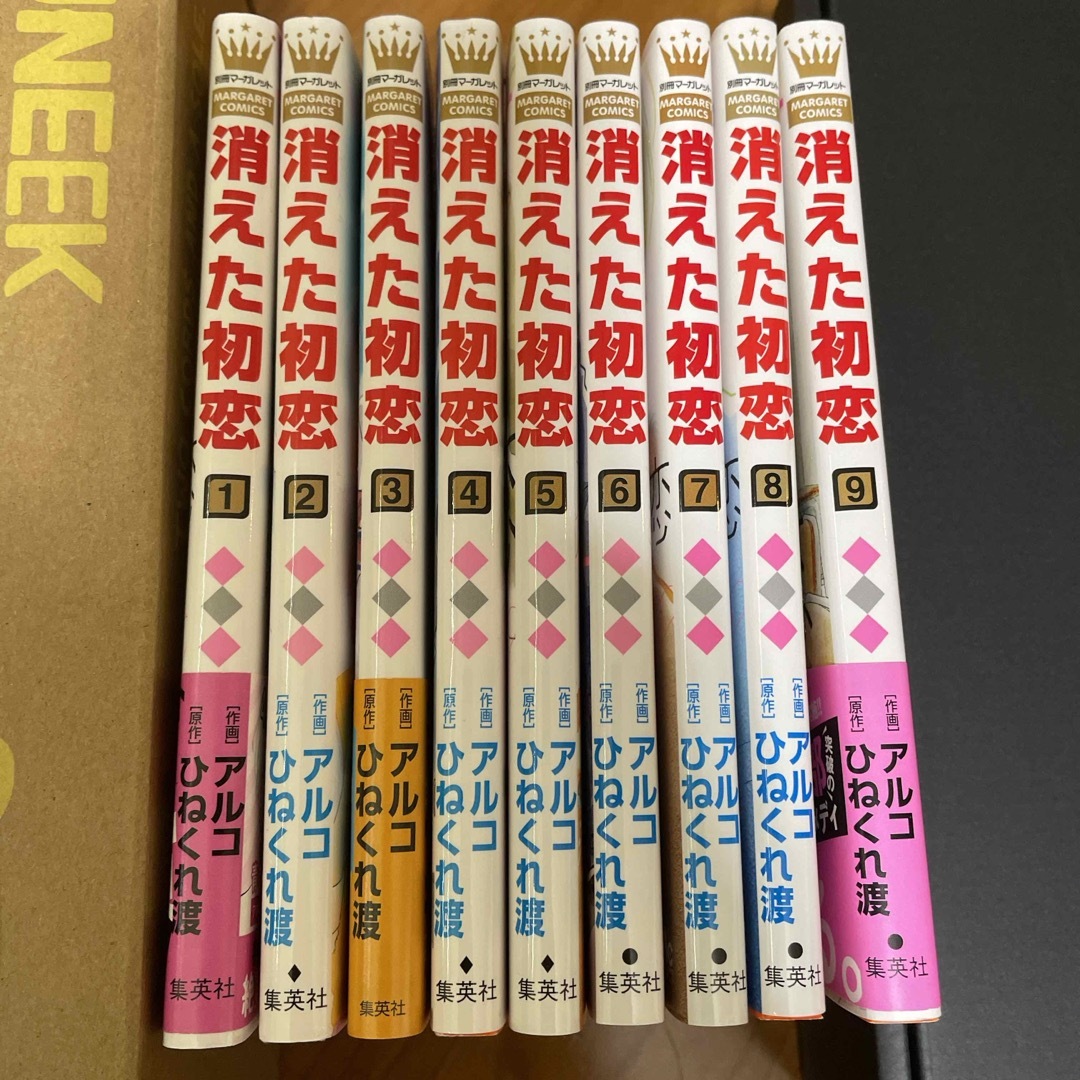 消えた初恋　全巻セット　1〜9巻 エンタメ/ホビーの漫画(少女漫画)の商品写真