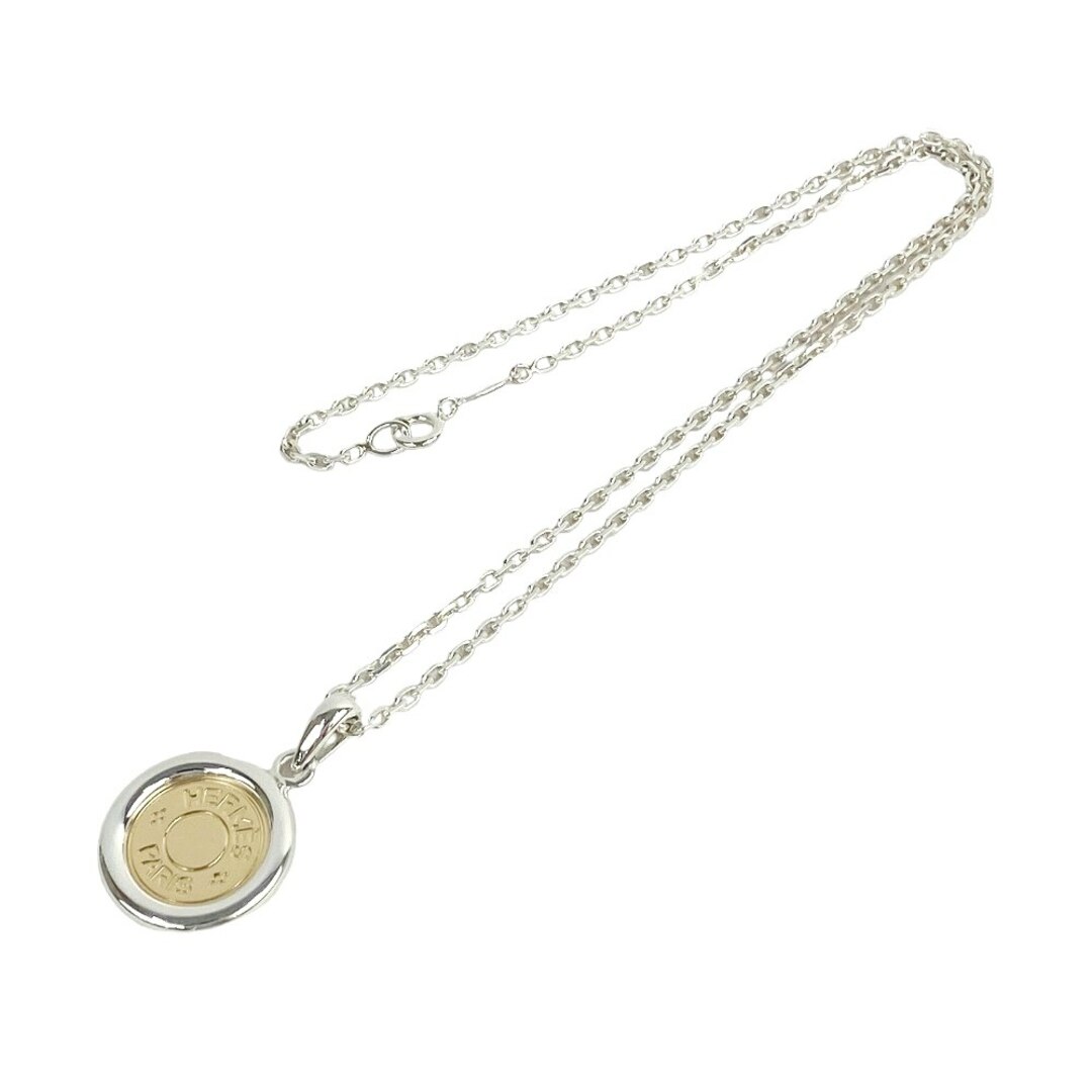 HERMES - □新同□磨き済□ エルメス セリエ ネックレス コンビ HERMES - □新同□磨き済□ エルメス セリエ ネックレス コンビ