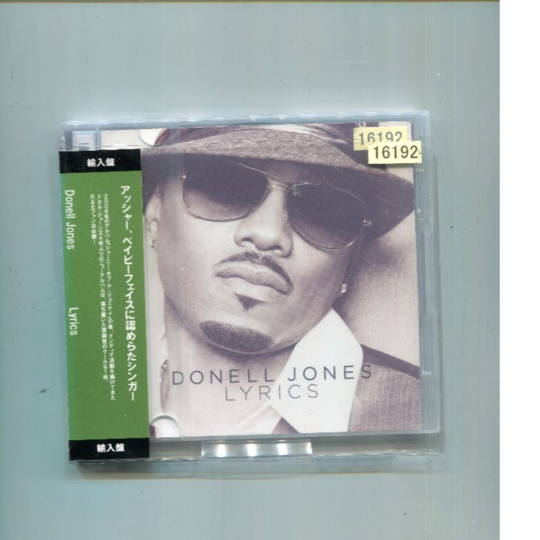 W12696  Lyrics ドネル・ジョーンズ 中古CD エンタメ/ホビーのCD(R&B/ソウル)の商品写真