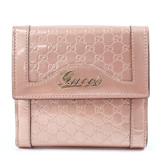 グッチ(Gucci)のグッチ 二つ折り財布 Wホック マイクログッチシマ 282412 ピン(財布)