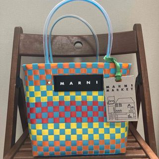 Marni - マルニ💛マーケットMARNI MARKETカゴバッグトートストロー