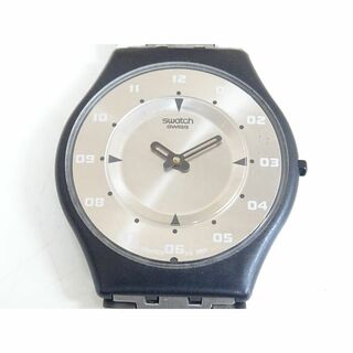 スウォッチ(swatch)のM岡048 / swatch スウォッチ 腕時計 クォーツ シルバー文字盤(腕時計(アナログ))