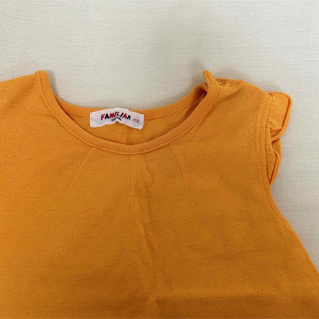 familiar(ファミリア)のfamiliar トップス半袖【美品】 キッズ/ベビー/マタニティのキッズ服女の子用(90cm~)(Tシャツ/カットソー)の商品写真