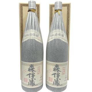 モリイゾウ(森伊蔵)の森伊蔵 2本セット 1800ml 25度 箱付き 焼酎 森伊蔵酒造 芋焼酎 現行ラベル 本格焼酎 【未開栓】 52404K42(焼酎)