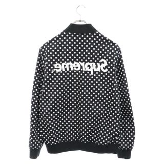 シュプリーム(Supreme)のSUPREME シュプリーム 14SS × COMME des GARCONS Reversible Varsity Baseball Jacket × コムデギャルソン リバーシブル ベースボール ジャケット ブルゾン ブラック(ブルゾン)