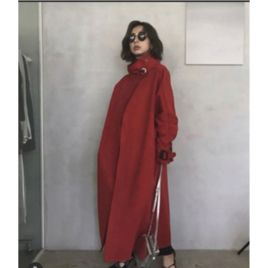 Ameri VINTAGE(アメリヴィンテージ)のAmeri vintageWRAP COLLAR COAT レディースのジャケット/アウター(ロングコート)の商品写真