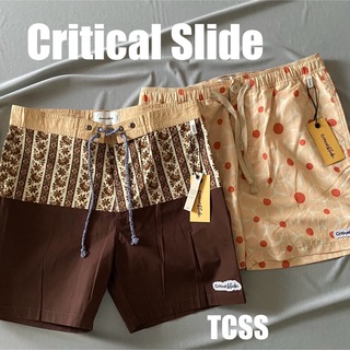 ⑦ 新品 2枚セット TCSS サーフパンツ Critical Slide