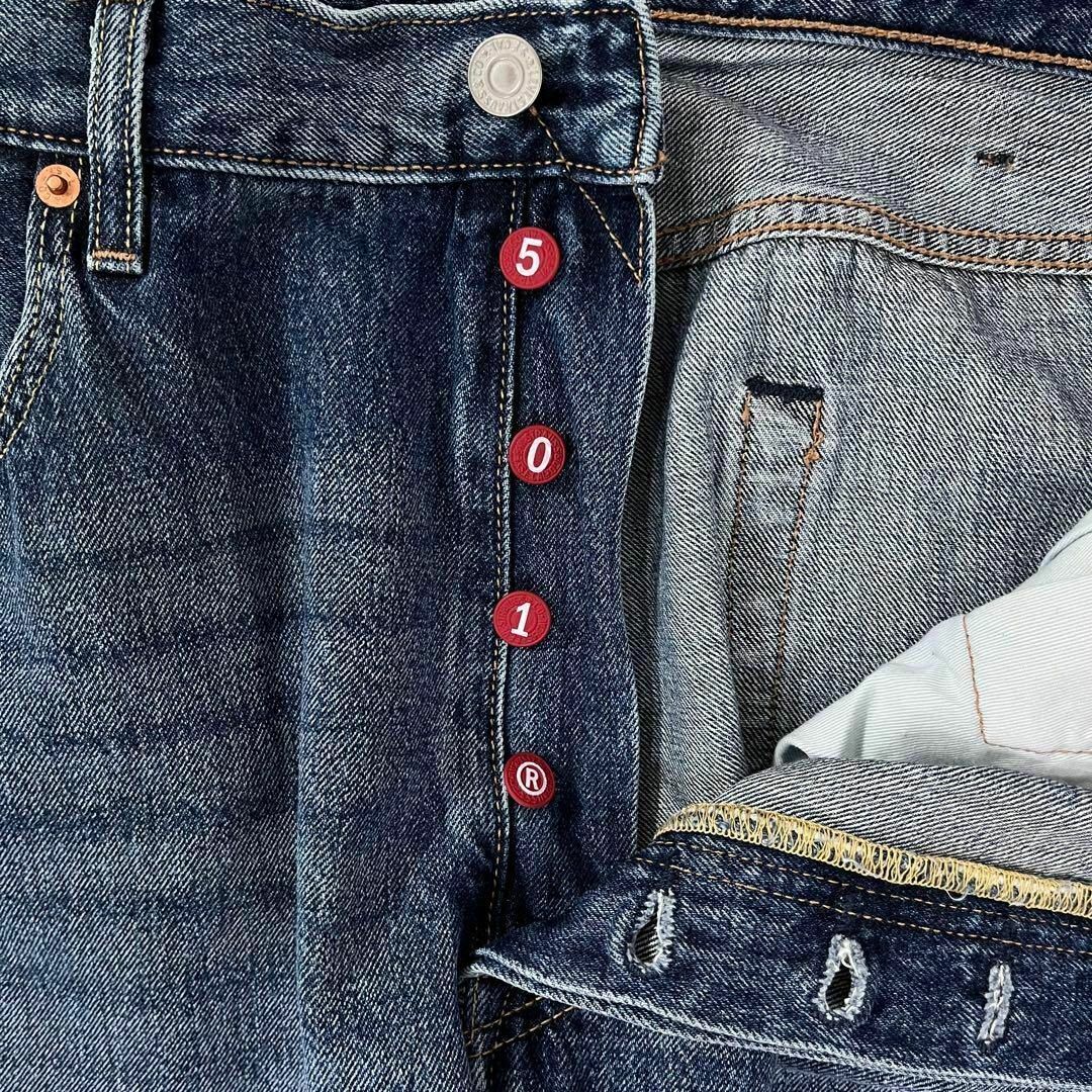 Levi's(リーバイス)の美品 18年 激レア 501day 501 限定 デニム ジーンズ 赤ボタン メンズのパンツ(デニム/ジーンズ)の商品写真