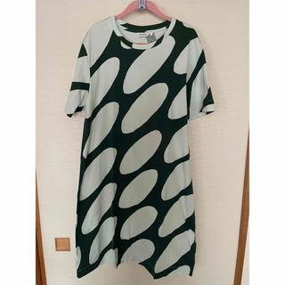 マリメッコ(marimekko)の【美品】マリメッコ　ワンピース(ひざ丈ワンピース)