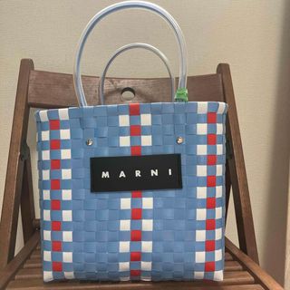 Marni - マルニ🩵マーケットMARNIMARKETカゴバッグトート