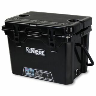 Neer グレイシャーズクーラーボックス ［25QT］長時間 保冷  ブラック(その他)