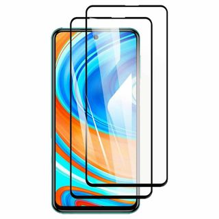 Redmi Note9S 保護フィルム 全面 9H 耐衝撃 強化ガラス(保護フィルム)