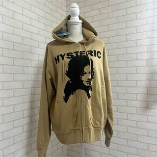 ヒステリックグラマー(HYSTERIC GLAMOUR)のヒステリックグラマー 新品 メンズXL ウーマンロゴ パーカー ジッパー(パーカー)