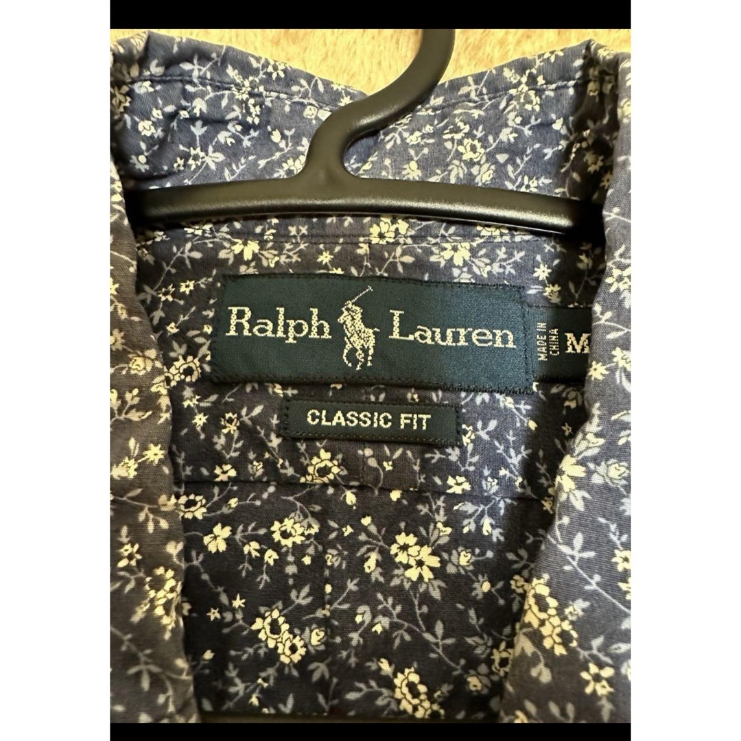 Ralph Lauren(ラルフローレン)のラルフローレン　花柄シャツ　半袖　ボタンダウン メンズのトップス(シャツ)の商品写真