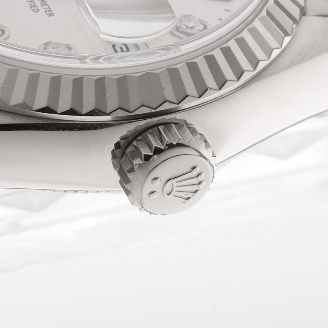 ROLEX(ロレックス)のロレックス デイトジャスト 10Pダイヤ 79179G シルバー P番 レディース 中古 腕時計 レディースのファッション小物(腕時計)の商品写真