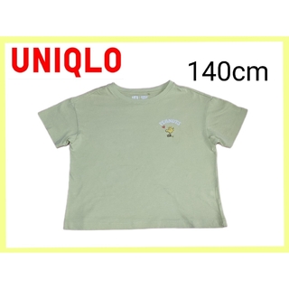 ユニクロ(UNIQLO)のUNIQLO キッズ PEANUTS 半袖Tシャツ 140 スヌーピー　ユニクロ(Tシャツ/カットソー)
