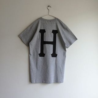 ハフ(HUF)の【新品】定価6,930円　HUF　Hロゴ TEE　グレー S(Tシャツ/カットソー(半袖/袖なし))