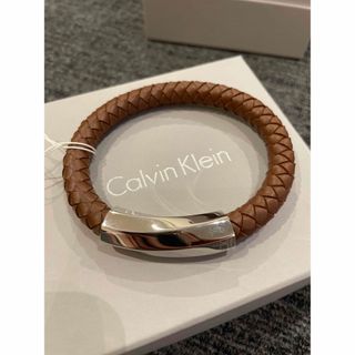 Calvin Klein レザーブレスレット