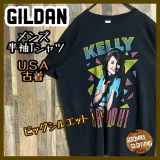 ケリー カポフスキー ビッグシルエット メンズ ブラック XL 半袖 Tシャツ(Tシャツ/カットソー(半袖/袖なし))