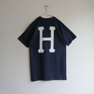 HUF - 【新品】定価6,930円　HUF　Hロゴ TEE　ネイビー M