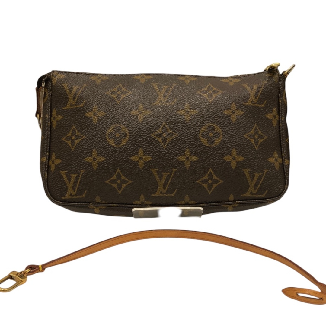 LOUIS VUITTON(ルイヴィトン)の　ルイ・ヴィトン LOUIS VUITTON ポシェット・アクセソワール M51980 ブラウン モノグラムキャンバス レディース ポーチ レディースのファッション小物(ポーチ)の商品写真