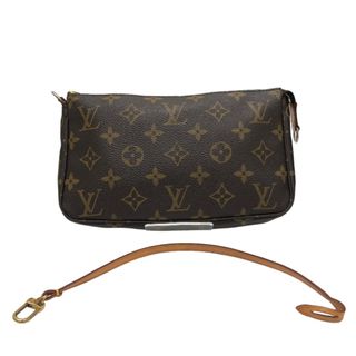 ルイヴィトン(LOUIS VUITTON)の　ルイ・ヴィトン LOUIS VUITTON ポシェット・アクセソワール M51980 ブラウン モノグラムキャンバス レディース ポーチ(ポーチ)