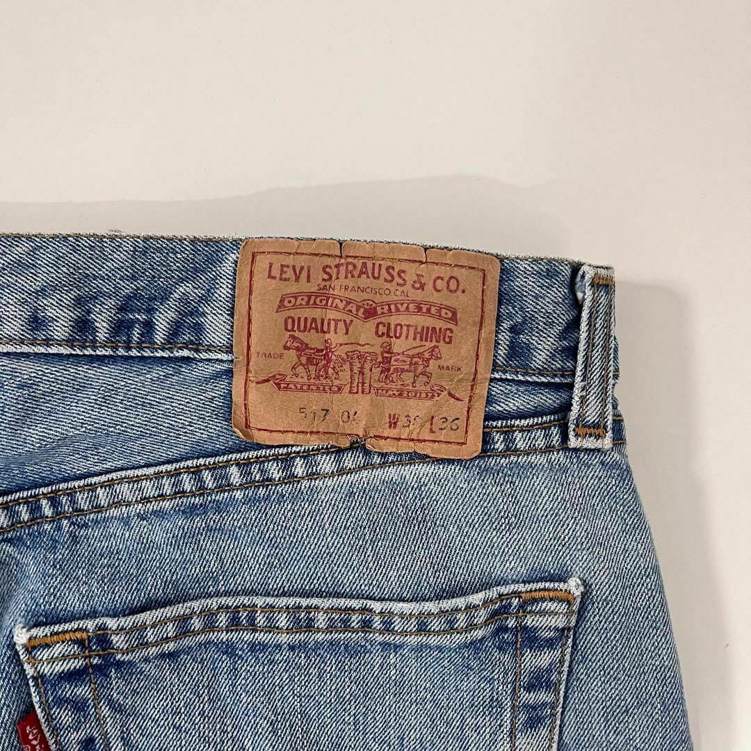 Levi's(リーバイス)の激レア ユーロリーバイス 517 デニム 古着 テーパード ヴィンテージ メンズのパンツ(デニム/ジーンズ)の商品写真