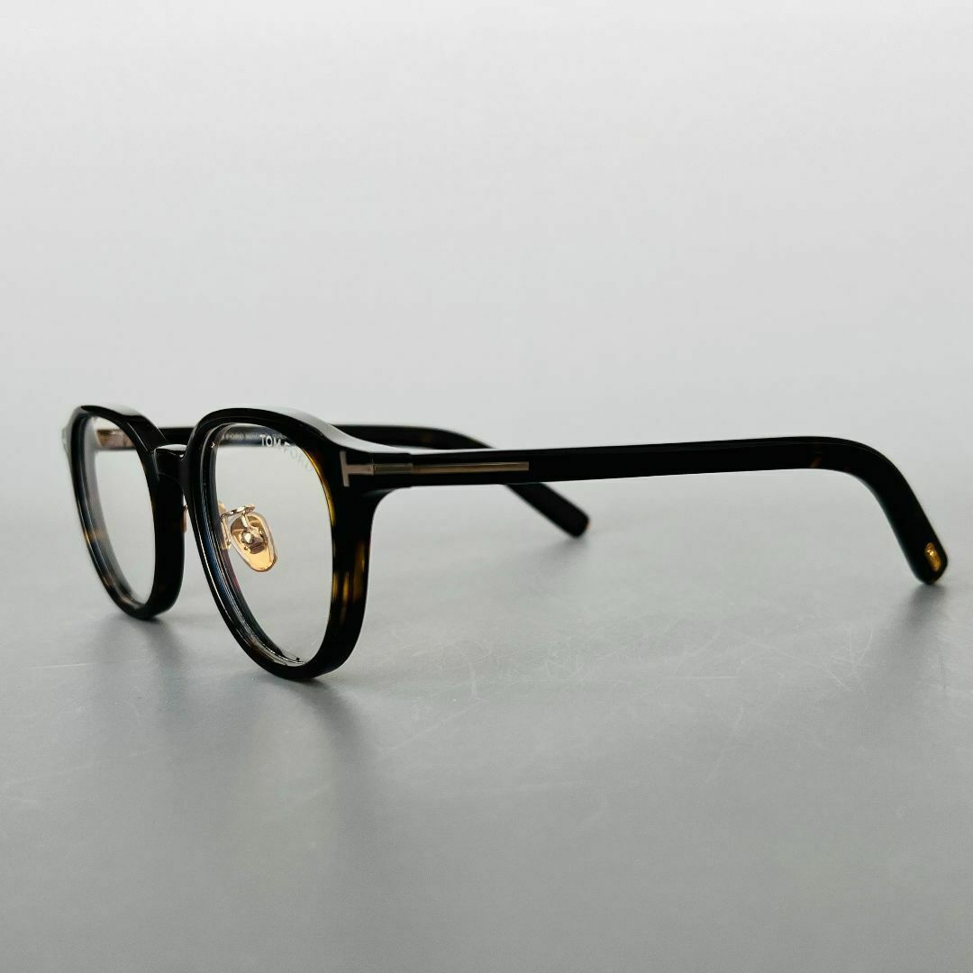 TOM FORD EYEWEAR(トムフォードアイウェア)のメガネ トムフォード ボストン メンズ レディース アジアンフィット ブラウン レディースのファッション小物(サングラス/メガネ)の商品写真