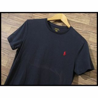 POLO RALPH LAUREN - G② ラルフローレン カスタムフィット ポニー 刺繍 半袖 Tシャツ 紺 S