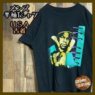 アイスキューブ バンドT ヒップホップ メンズ L USA 90s半袖 Tシャツ(Tシャツ/カットソー(半袖/袖なし))