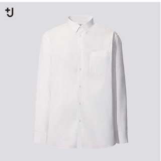 ユニクロ(UNIQLO)のUNIQLO +J スーピマコットンレギュラーフィットシャツ M 436733(シャツ)