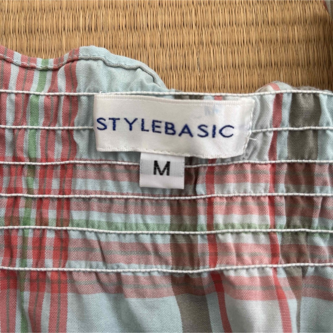 ニッセン(ニッセン)の【STYLE BASIC】タータンチェック　ノースリーブキャミソール レディースのトップス(キャミソール)の商品写真