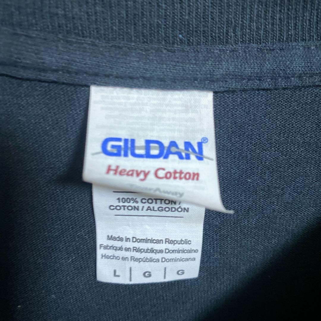 ギルダン リーパー 戦争 テロ ブラック XL USA古着 90s 半袖Tシャツ メンズのトップス(Tシャツ/カットソー(半袖/袖なし))の商品写真