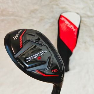 テーラーメイド(TaylorMade)のステルス2 HD 4番アイアン　純正カーボンR カバー付(クラブ)