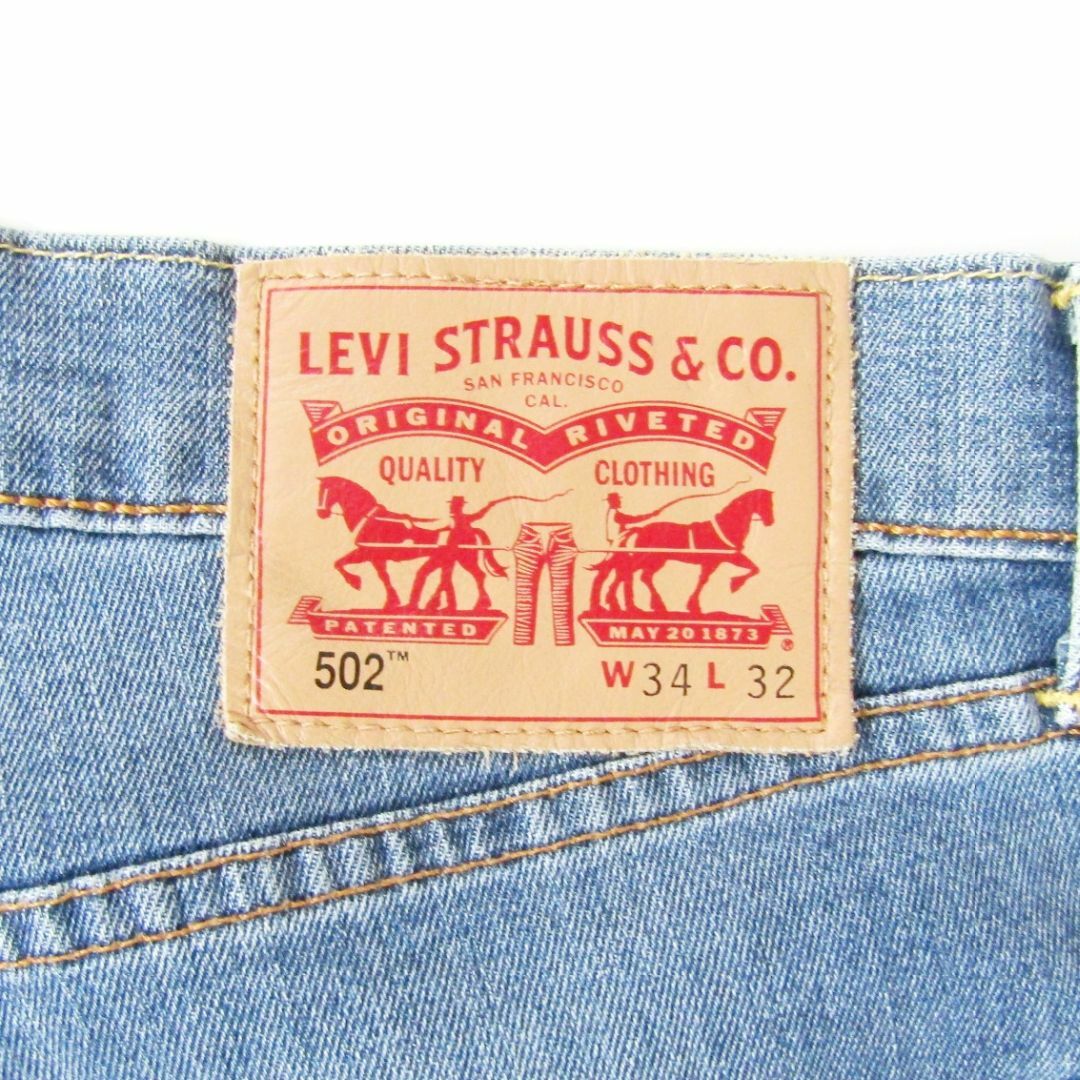 Levi's(リーバイス)のリーバイス502▼ストレッチストレートデニム▼ビッグサイズ▼34▼W約92cm メンズのパンツ(デニム/ジーンズ)の商品写真