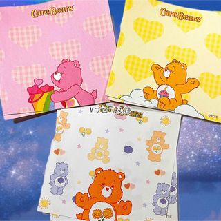 ケアベア(CareBears)の【バラメモ】ケアベア メモ バラメモ おすそ分け ファイル 紙モノ 海外(ノート/メモ帳/ふせん)