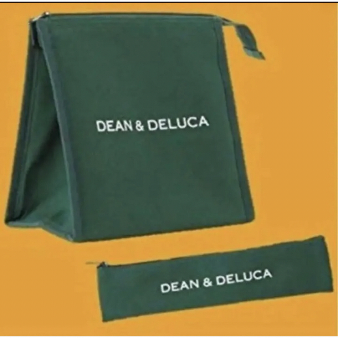 ディーン&デルーカ DEAN&DELUCA 保冷バッグ カトラリーポーチ セット インテリア/住まい/日用品のキッチン/食器(弁当用品)の商品写真