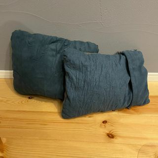 サーマレスト(THERMAREST)の ★S・Rサイズセット/カバー付き★サーマレスト コンプレッシブルピローシンチ(寝袋/寝具)