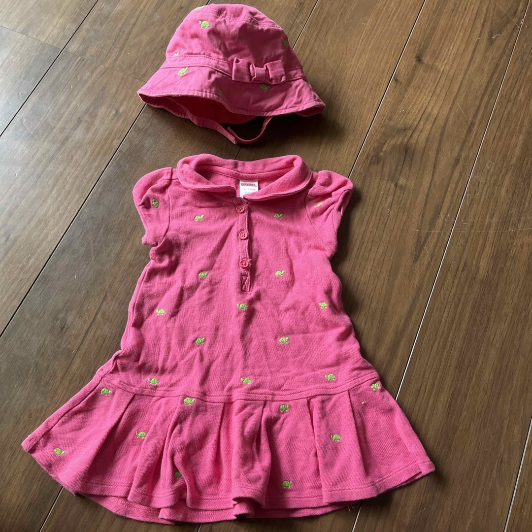 GYMBOREE(ジンボリー)のキッズワンピース＆帽子 キッズ/ベビー/マタニティのキッズ服女の子用(90cm~)(ワンピース)の商品写真