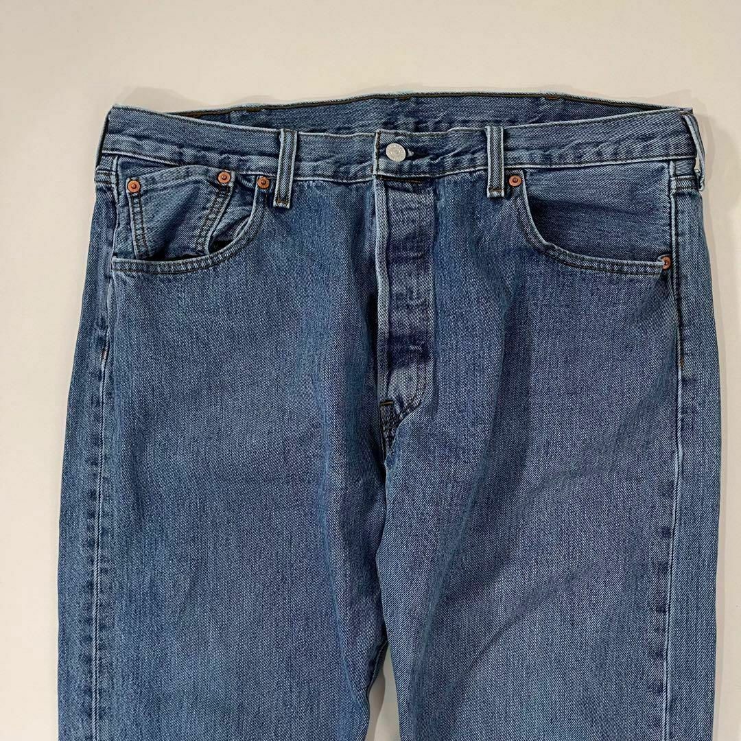 Levi's(リーバイス)のリーバイス 501 w38 L32 水色 色落ち デニム 大きいサイズ メンズ メンズのパンツ(デニム/ジーンズ)の商品写真